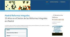 Desktop Screenshot of madridreformasintegrales.com